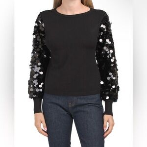 NWT Sioni bling arm sweater​